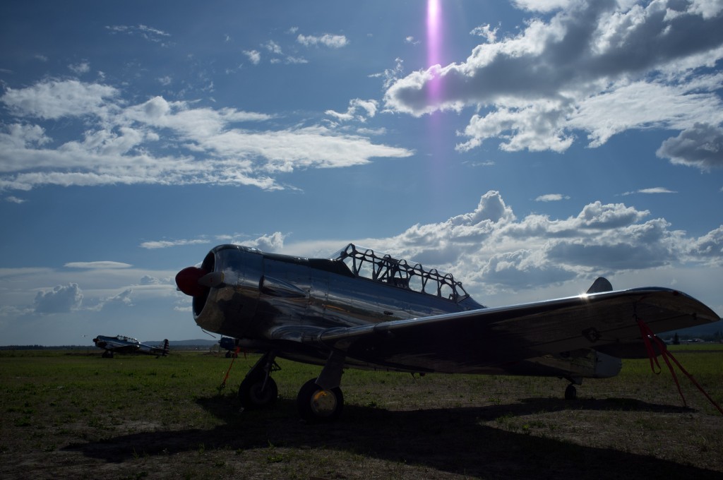 Standing next one of these big beautiful wild birds, it kindles odd and hard to understand feelings inside a person. Well, sorta--the exception is the "I want to fly this plane" feeling. That one's clear as a bell.